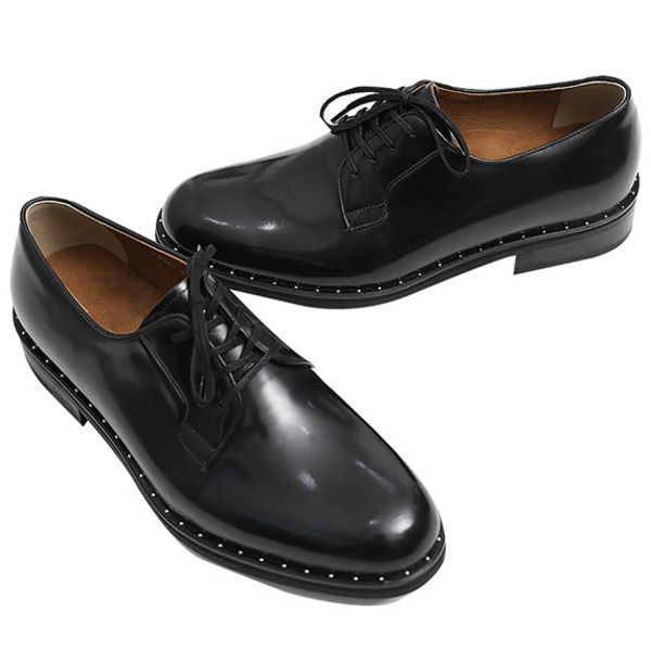 hand made. +4cm (stud ver.) navy Oxford shoe (basic line) - sh